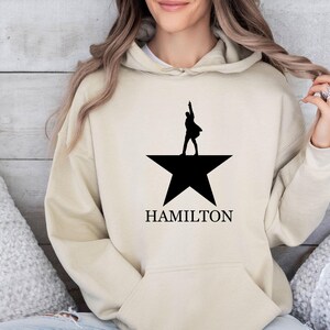 Hamilton Hoodie, Hamilton Musical, An American Musical, Alexander Hamilton, Musical Theatre Gift, Hamilton Merch, Kids Hamilton Gifts afbeelding 2