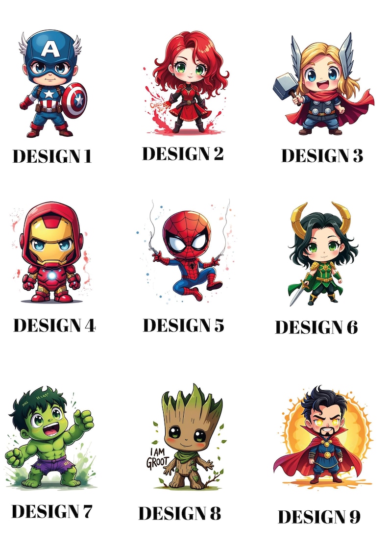 Custom Daddy Superhero Shirt, Avengers Fathers Day T-shirt, Personalised Dad Tee With Kids Names, New Dad Heroes Gift image 2