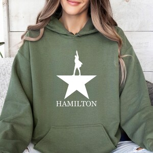 Hamilton Hoodie, Hamilton Musical, An American Musical, Alexander Hamilton, Musical Theatre Gift, Hamilton Merch, Kids Hamilton Gifts afbeelding 1