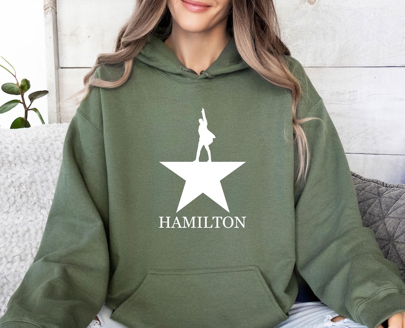 Hamilton Hoodie, Hamilton Musical, An American Musical, Alexander Hamilton, Musical Theatre Gift, Hamilton Merch, Kids Hamilton Gifts afbeelding 1