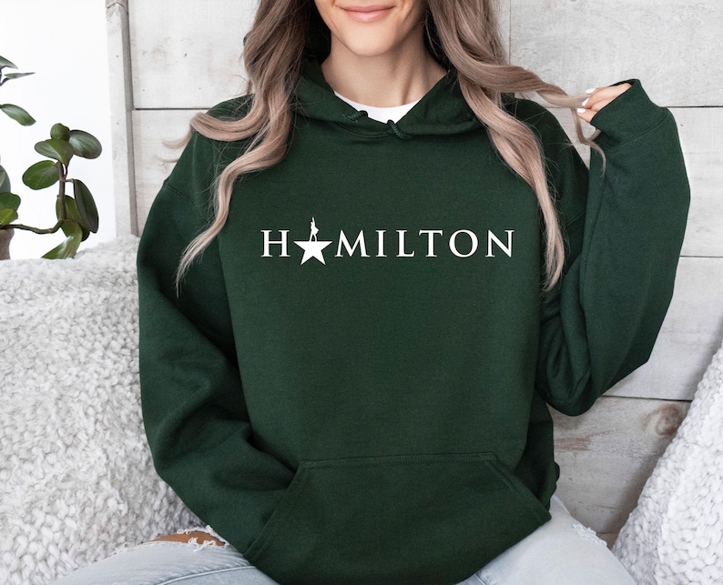 Hamilton Hoodie, Musical Theatre Gift, An American Musical, Alexander Hamilton, Hamilton Musical, Broadway Hamilton, Kids Hamilton Hoodie image 3