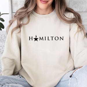 Hamilton Musical Sweatshirt, Hamilton Crewneck, An American Musical, Alexander Hamilton, Hamilton Musical, Womens Hamilton Gift
