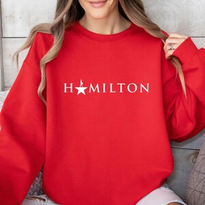Hamilton Musical Sweatshirt, Hamilton Crewneck, An American Musical, Alexander Hamilton, Hamilton Musical, Womens Hamilton Gift Bild 3