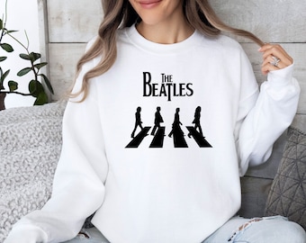 Beatles Sweatshirt, The Beatles Sweater, The Beatles Gifts, Music Band Jumper, Retro Music Sweater, Music Sweatshirt, Music Lovers Gift