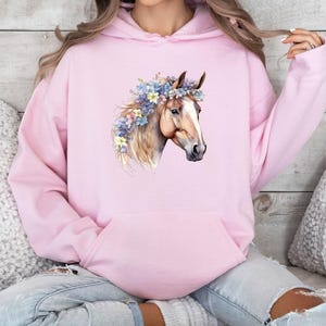 Horse Hoodie, Horse Lover Hoodie, Equestrian Hoodie, Horse Lover Gift, Horse Riding Gift, Funny Horse Gifts, Horse Racing Gift, Womens Horse