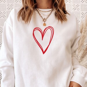 Love heart jumpers clearance