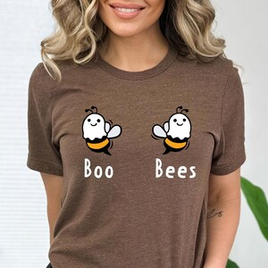 Funny Ghost Tshirt, Halloween Shirt, Funny Bee T-shirt, Boo Bees T shirt, Womens Boo Tee, Halloween Boo Shirt, Bee Lover Gift image 5