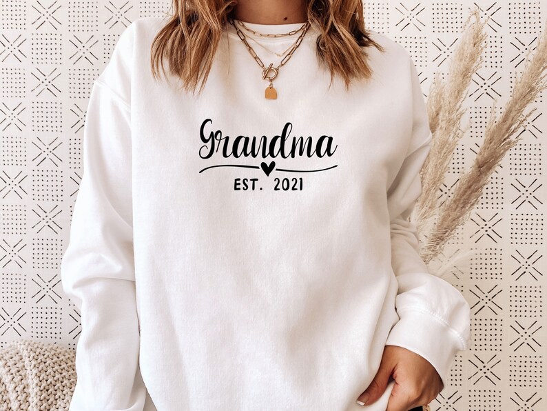 custom grandma sweatshirt