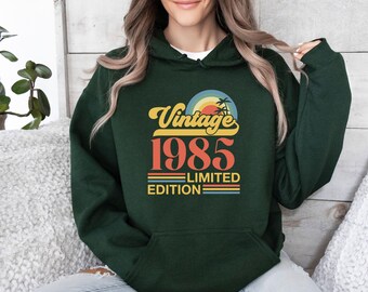 Vintage 1954 - 70 Ans Anniversaire Homme Sweat à Capuche