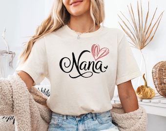 Nana T-shirt, New Grandma Shirt, Mothers Day Tshirt, Grandma To Be Gift, Grandma Birthday Tee, New Grandma Gift, Cute Nana Tee, New Nana Tee