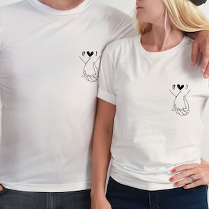 Personalised Couple, Honeymoon Shirt, Wedding Tshirt, Personalized T-shirt, Valentines Day Gift, Matching Shirt, Just Married Shirt