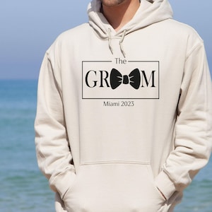Stag Party Hoodie, Groom Hoodie, Best Man Hoodie, Bachelor Party Hoodie, Bachelorette Hoodie, Groomsman Top, Father Of Groom, Wedding Hoodie image 2