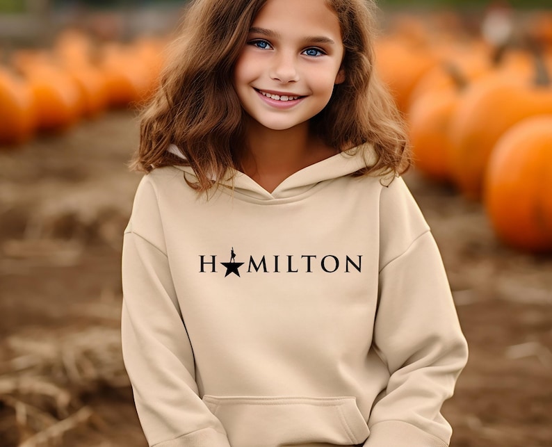 Hamilton Hoodie, Musical Theatre Gift, An American Musical, Alexander Hamilton, Hamilton Musical, Broadway Hamilton, Kids Hamilton Hoodie image 2