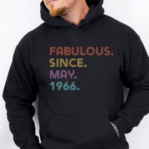 Sudadera con capucha de cumpleaños fabuloso, sudadera con capucha de cumpleaños de 1996, sudadera con capucha de 40 cumpleaños, 50 y fabuloso, sudadera con capucha de cumpleaños de 1976, sudadera con capucha de 30 cumpleaños, sudadera con capucha de cumpleaños de mamá imagen 2
