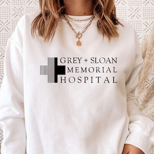 Greys Anatomy Gift, Nurse Sweatshirt, Grey Sloan Sweater, Grey's Anatomy Jumper, Greys Anatomy Gifts, Doctor Graduation, Medical Graduation