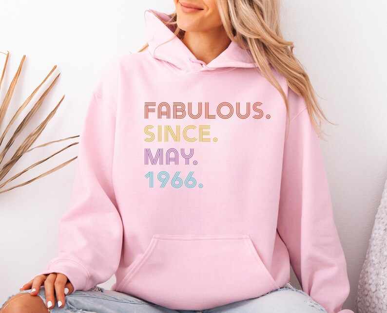 Sudadera con capucha de cumpleaños fabuloso, sudadera con capucha de cumpleaños de 1996, sudadera con capucha de 40 cumpleaños, 50 y fabuloso, sudadera con capucha de cumpleaños de 1976, sudadera con capucha de 30 cumpleaños, sudadera con capucha de cumpleaños de mamá imagen 3