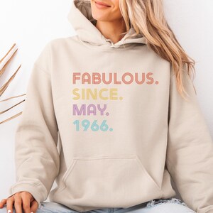 Sudadera con capucha de cumpleaños fabuloso, sudadera con capucha de cumpleaños de 1996, sudadera con capucha de 40 cumpleaños, 50 y fabuloso, sudadera con capucha de cumpleaños de 1976, sudadera con capucha de 30 cumpleaños, sudadera con capucha de cumpleaños de mamá imagen 5