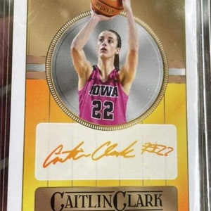 2021 Cailin Clark facsimile Auto card from Next Star Cards Iowa