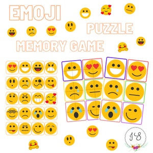Juego de memoria + Puzzle - Emoción