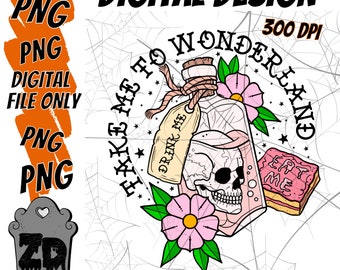 Skull Poison Bottle Cake Cookie | Pastel Goth Horror | Digital Download PNG