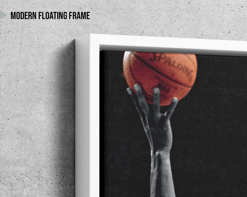 Michael Jordan Quote Wall Art Canvas Inspirational Success Etsy