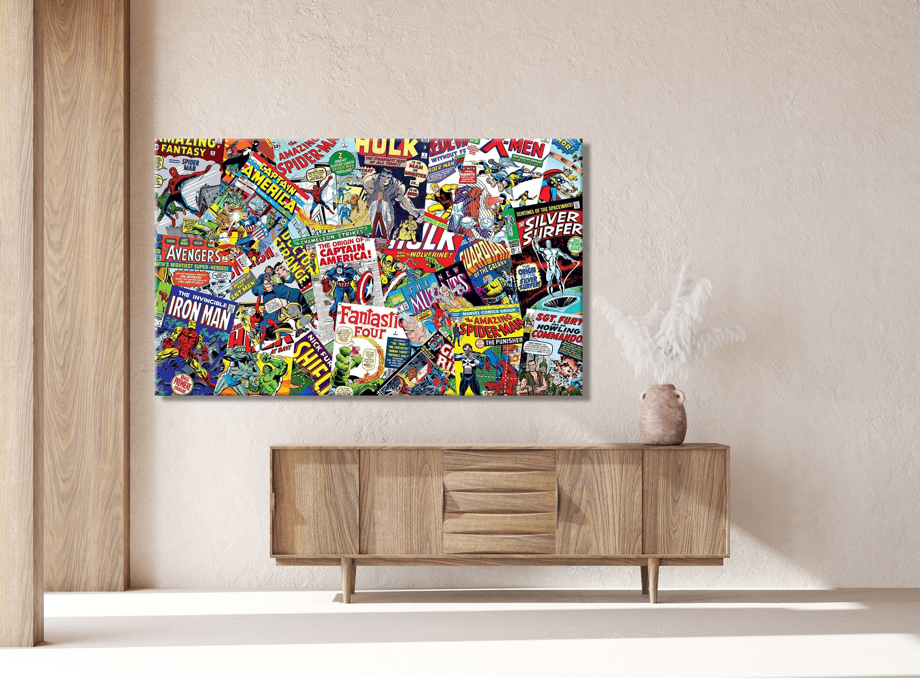 🎨 Entfessle den Superhelden in Dir: Marvel Bilder Leinwand – Ein Must-Have für jeden Fan! 🦸‍♂️