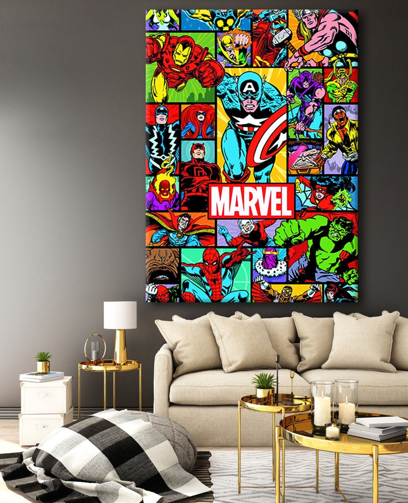Marvel Bild Auf Leinwand: A Masterpiece for Your Walls