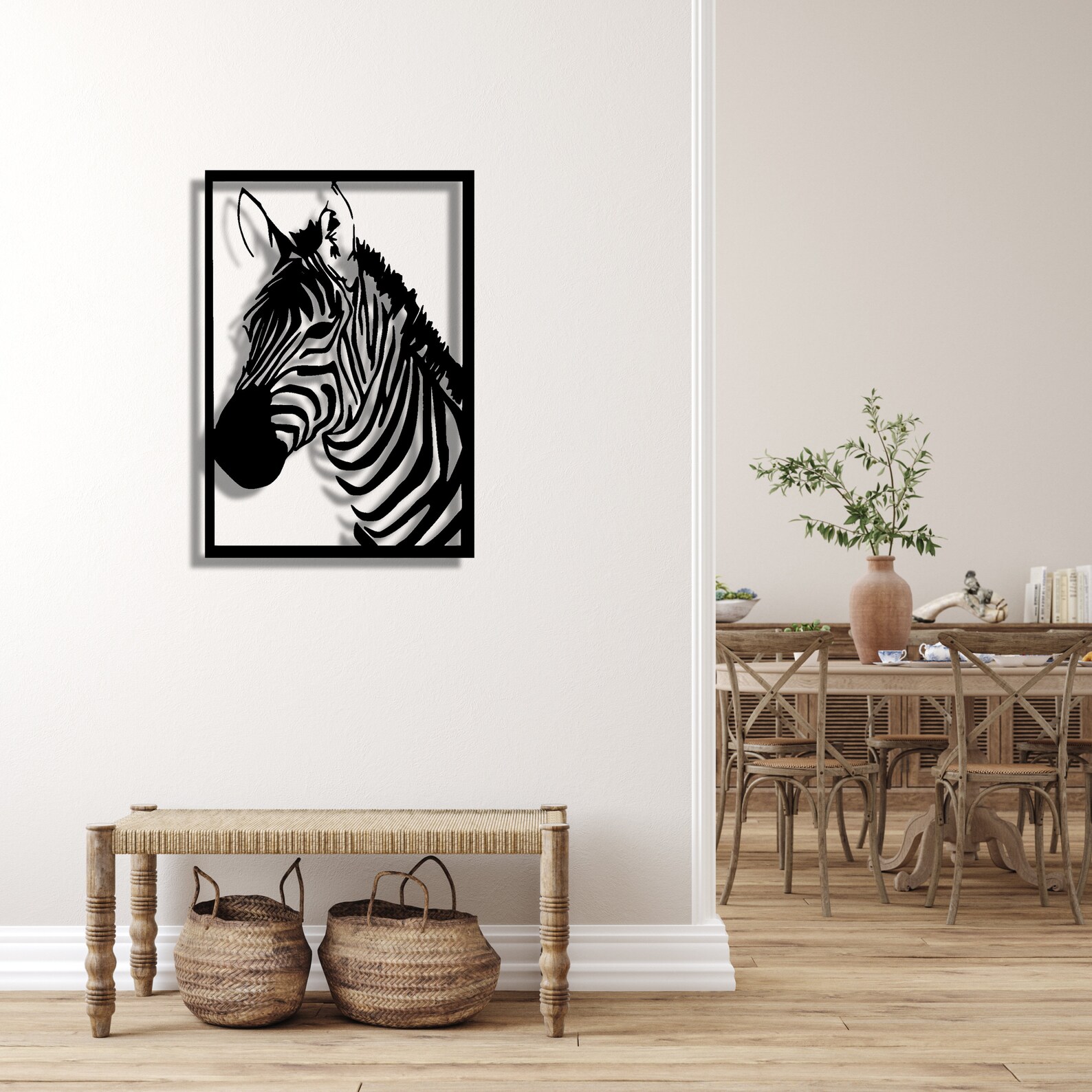 ZEBRA Wall Art / Zebra / Metal Wall Art / Zebra Art / Zebra Etsy