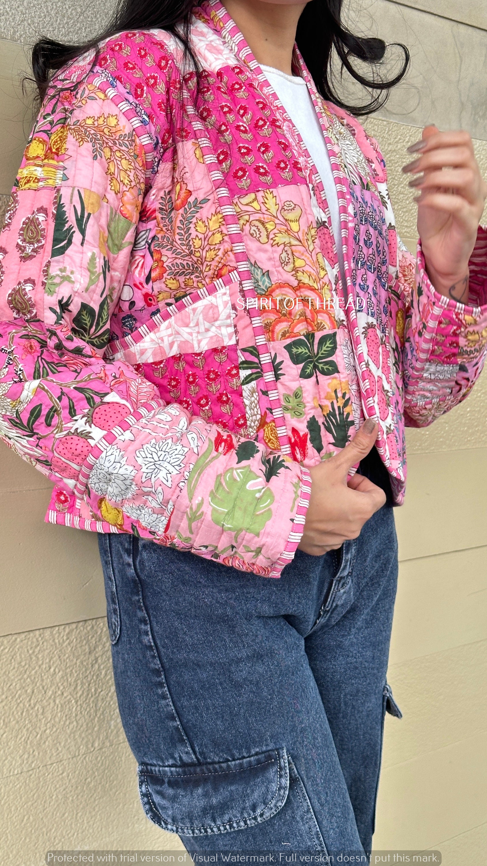 Zadig&Voltaire Refla Boho mini blousejurk met bloemenprint • Blauw • de