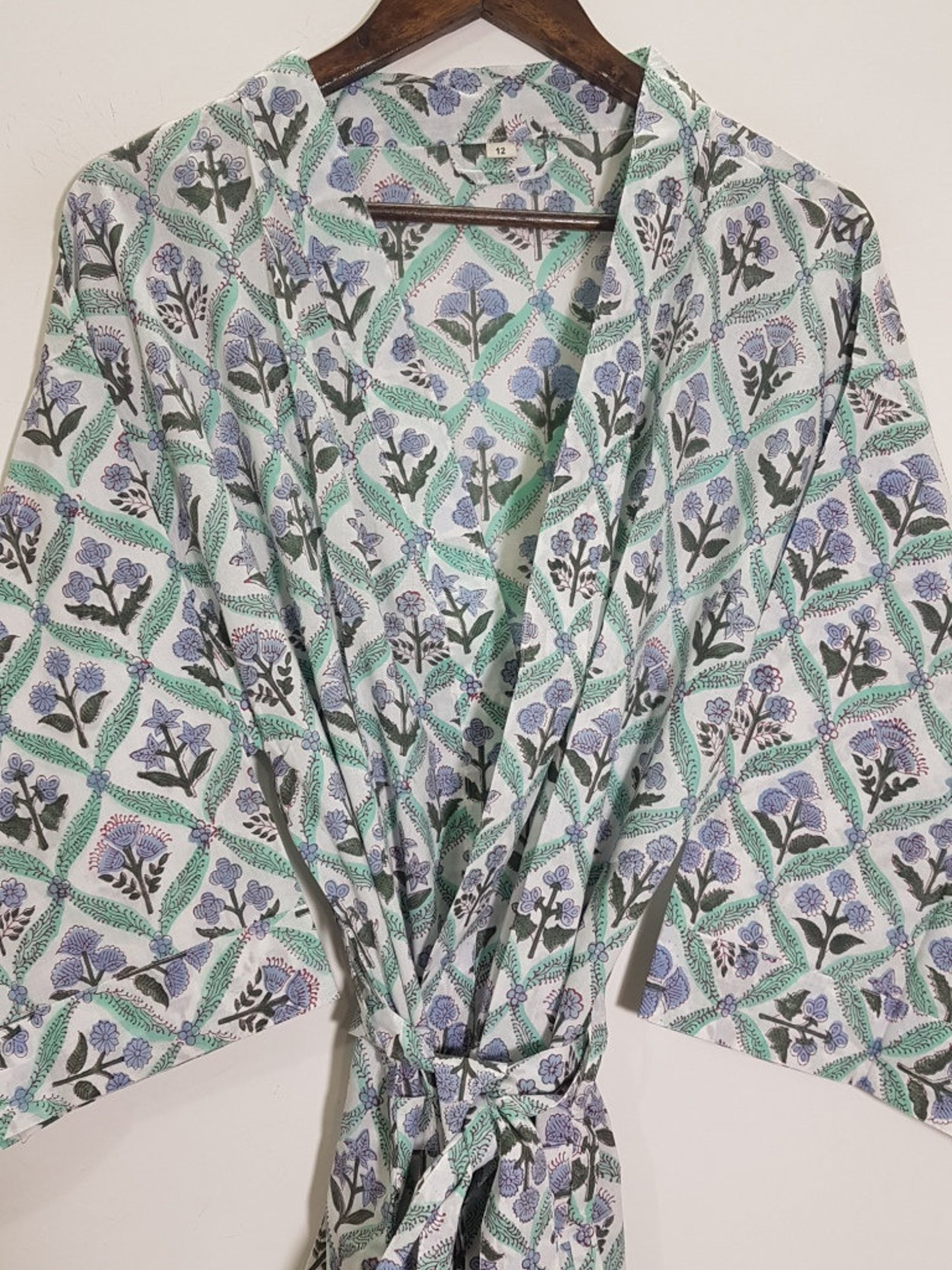 Pure cotton Kimono Cotton kimono Robes KimonoFloral print Etsy