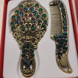 Ochun Oshun Yalorde Mirror Espejo en Comb Piene Santeria Osha Santo
