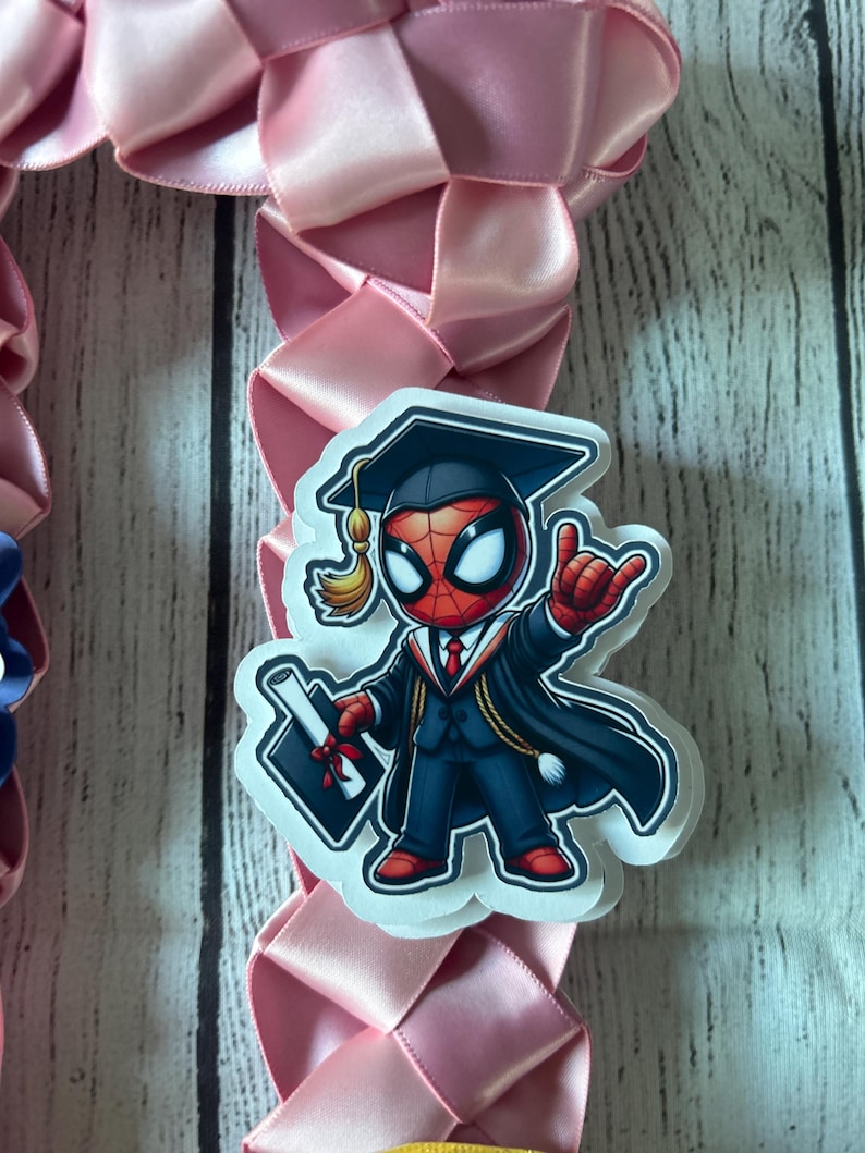 Custom Graduation Character Cutouts for DIY Lei, Grad Cutouts, Toppers ...