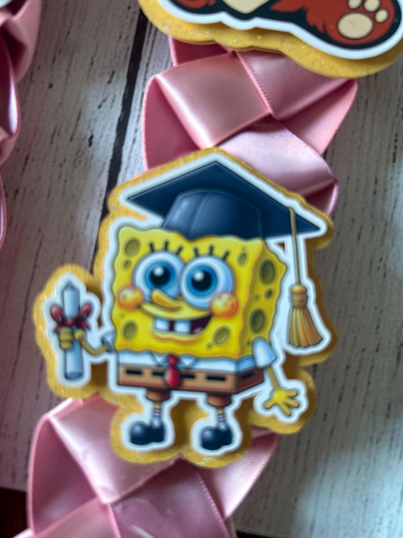 Custom Graduation Character Cutouts for DIY Lei, Grad Cutouts, Toppers ...