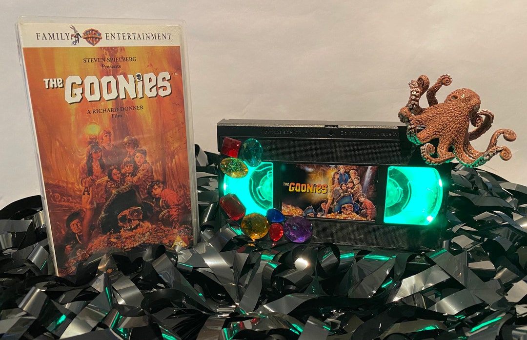 The Goonies Special Edition VHS Video Lamp Adventure Movie a Etsy