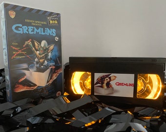 Gremlins VHS Lamp, 80er Jahre Horrorfilm, ein tolles Geschenk für Filmliebhaber