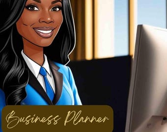Custom Digital Business Planner Template