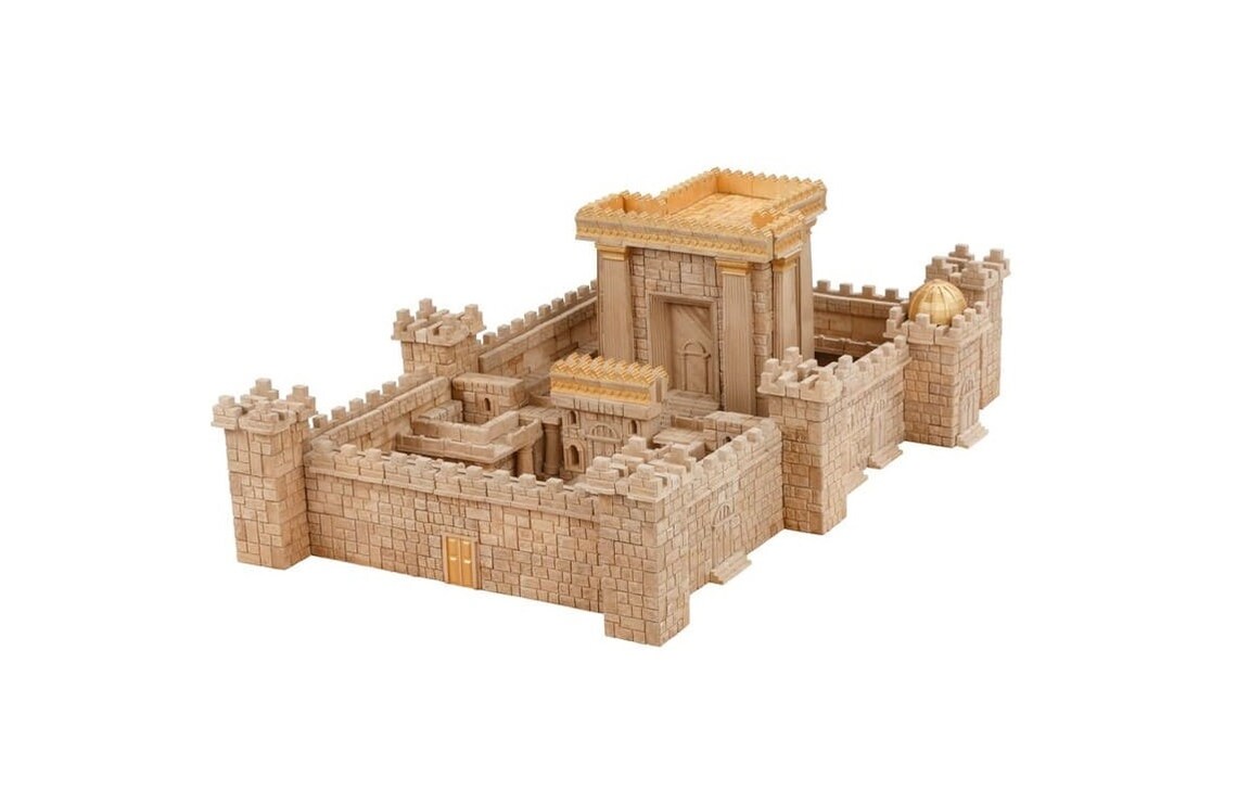 DIY Building Toy Set Ceramic Constructor Jerusalem Temple Etsy
