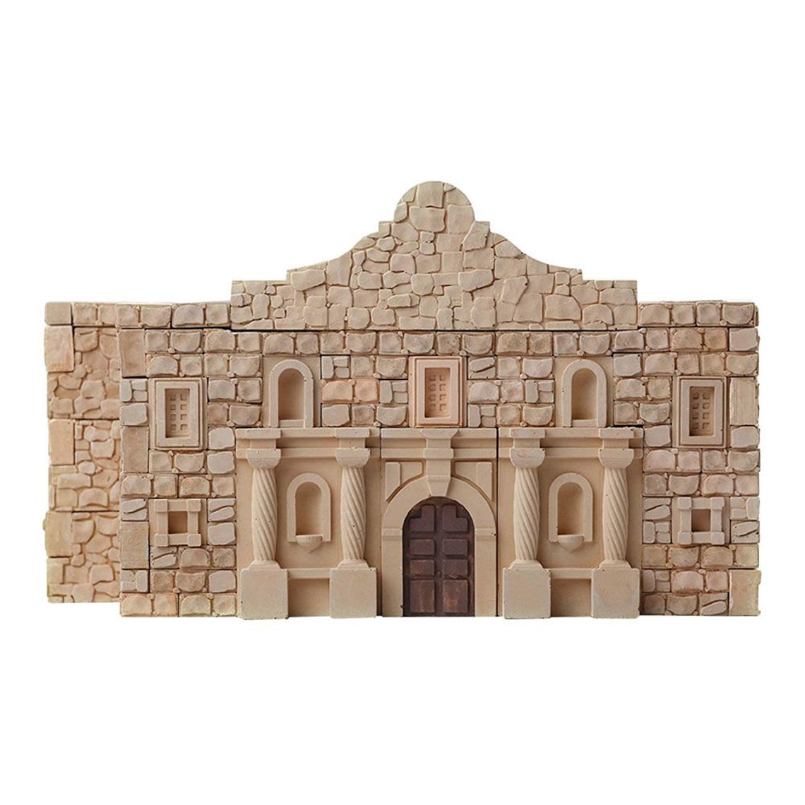 DIY building toy set Fort Alamo Ceramic Designer Build House Etsy