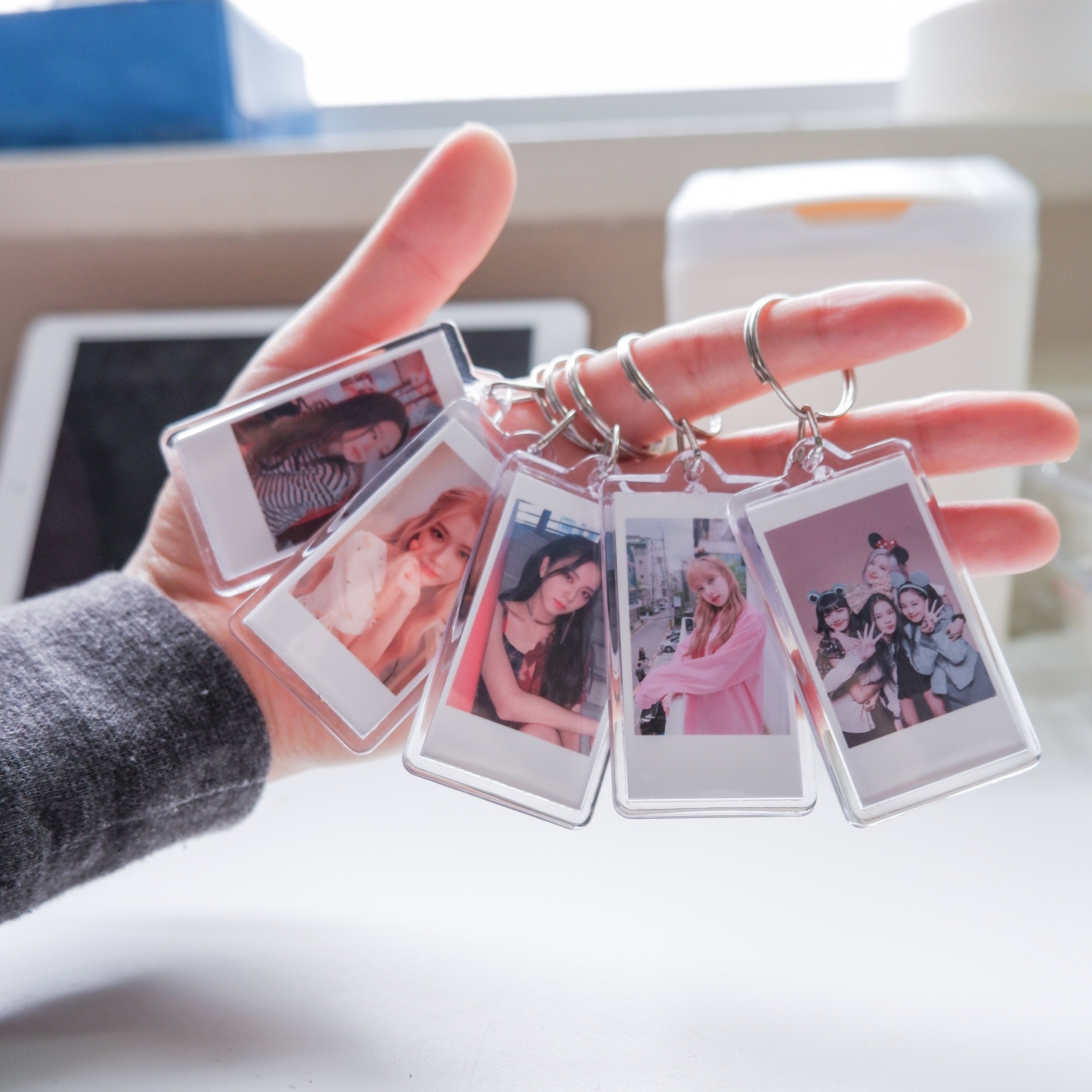 BLACKPINK Polaroid Keychain Kpop Gift Korean Music Gift Etsy Canada