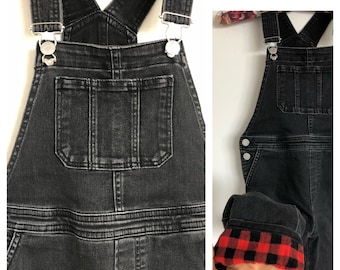 children's overalls with interior lining and plaid details | size US 6 / CA 5-6A / EUR 116