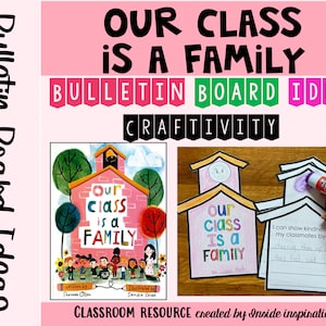 Nossa aula é uma ideia de quadro de avisos para atividades de redação de flipbook para família