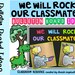 We Will Rock Our Classmates Craftivity Craft Bulletin Board Idea - Etsy