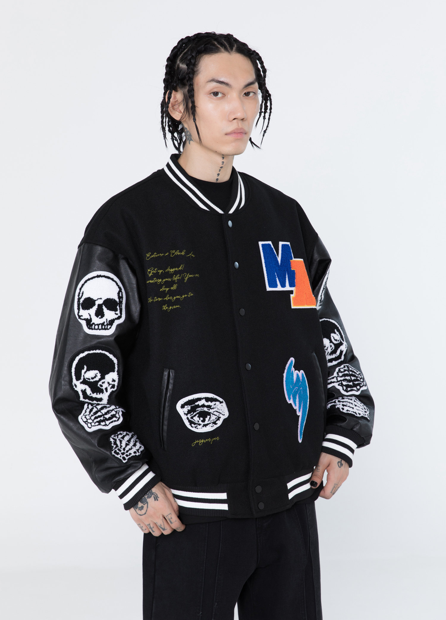 jaket baseball varsity