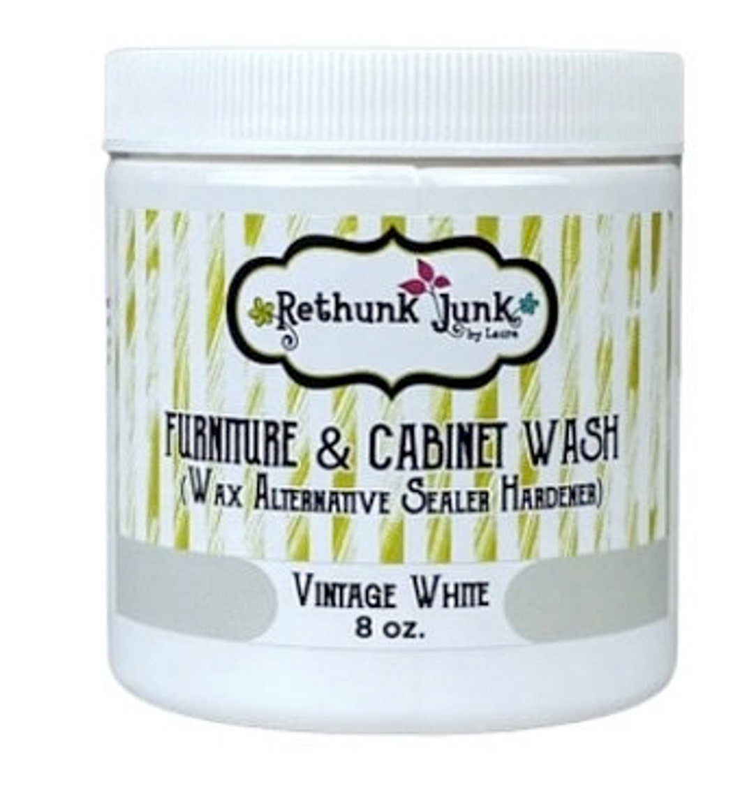 Rethunk Junk by Laura WASH Vintage White Etsy