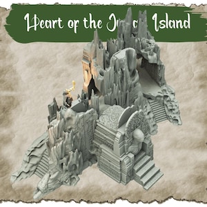 Large Ruins with a Nameless Altar, Hidden Places: Heart Of The Jungle Island, Sawant3D