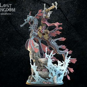 Bernadine &quot;Shadowless&quot; Corvinus: Lost Kingdom Miniatures Undead of Misty Island Resin 3D Print