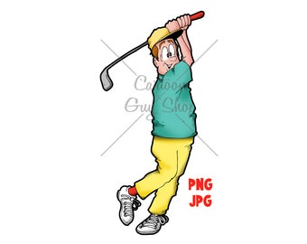Golf Clipart Golf Swing PNG JPG Cartoon Image - Etsy Golf Clipart Golf Swing PNG JPG Cartoon Image - Etsy