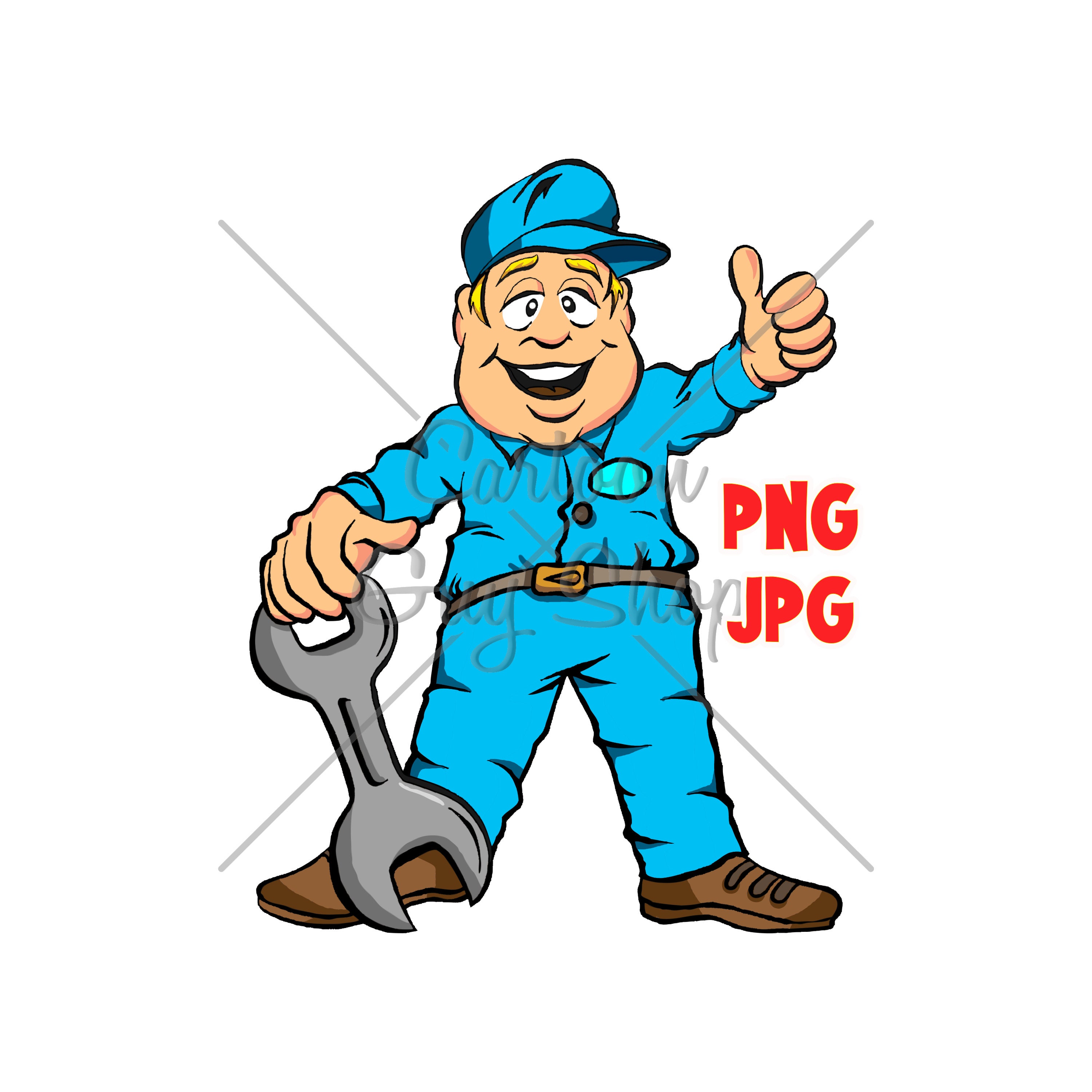 Auto Mechanic PNG JPG Cartoon Mechanic Clipart Digital - Etsy Hong Kong Auto Mechanic PNG JPG Cartoon Mechanic Clipart Digital - Etsy Hong Kong