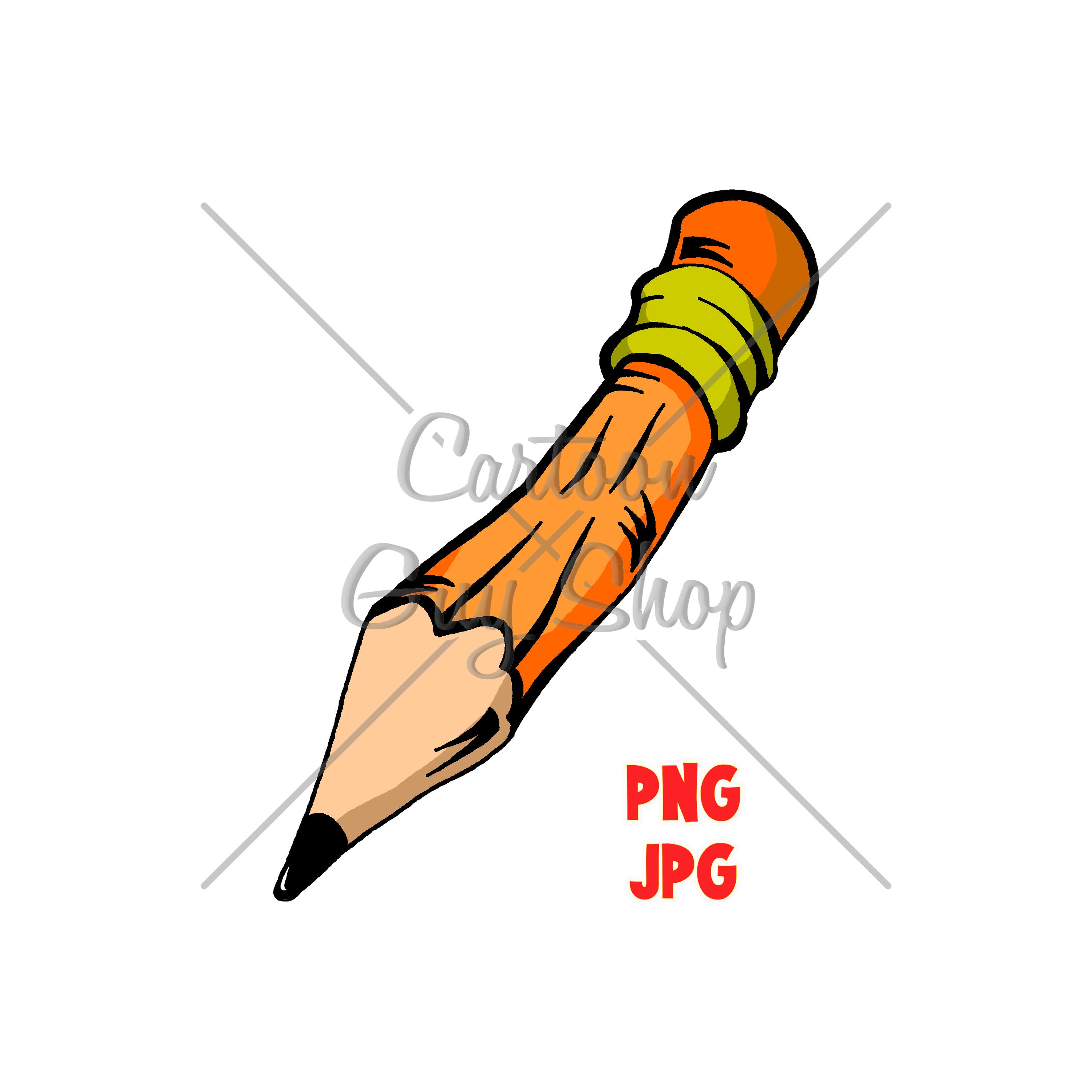 Pencil Art PNG JPG Cartoon Pencil Clipart Digital - Etsy Pencil Art PNG JPG Cartoon Pencil Clipart Digital - Etsy