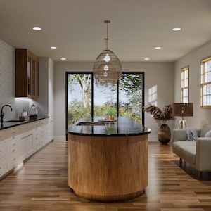 Complete Kitchen Design and 3D Rendering Service